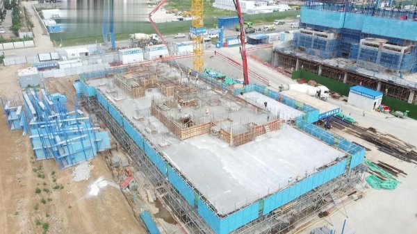 尊龙凯时2026世界杯中国官网 中国十九冶滕州市自若东路片区城市更新神气首栋楼冲出“正负零”